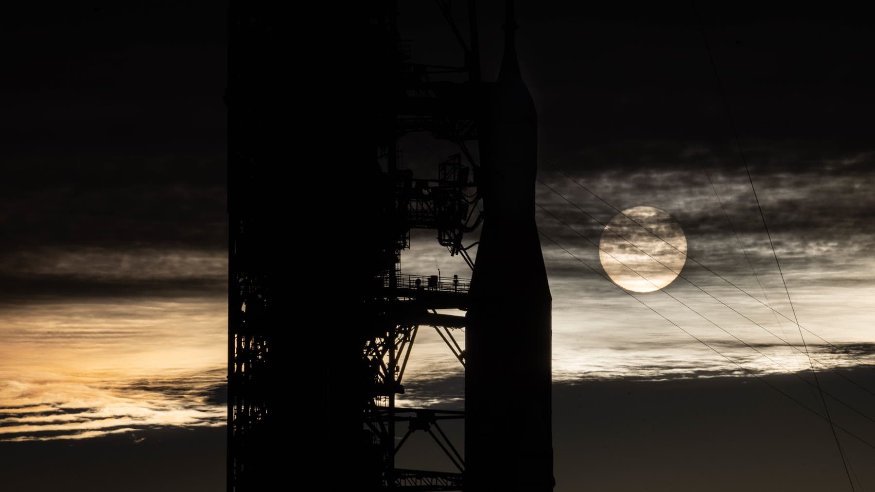 Artemis hardware at sunrise, connecting present-day crew systems with the Moon roadmap.